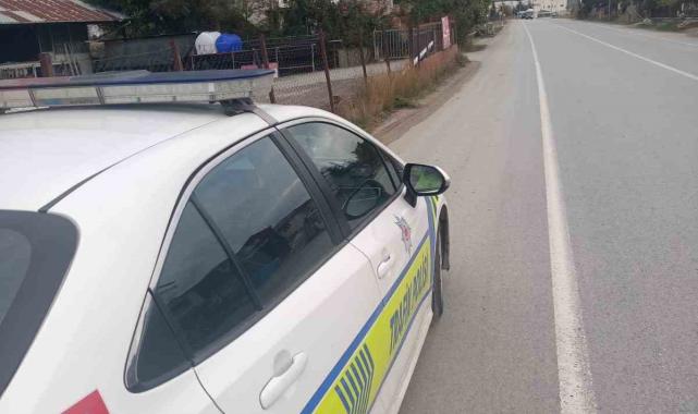 Bolu'da yenilenen yolda artan kazalar sonrası radarlı hız denetimi başlatıldı