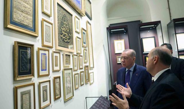 Cumhurbaşkanı Erdoğan, Darphane-i Amire Müzeleri'ni gezdi
