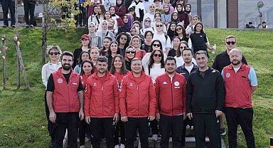 Dünya yürüyüş gününde sağlıklı etkinlik