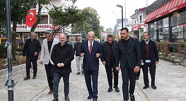 Düzce'de 2 park birbirine yeşil yol ile bağlanıyor