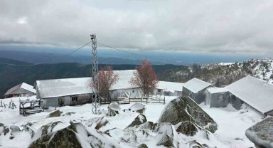 Düzce'nin yaylaları beyaza büründü