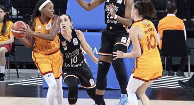 Kadınlar Basketbol Süper Ligi: Galatasaray: 85 - ÇBK Mersin: 62