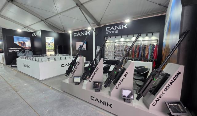 Keskin nişancılar yarışında Canik'ten gövde gösterisi