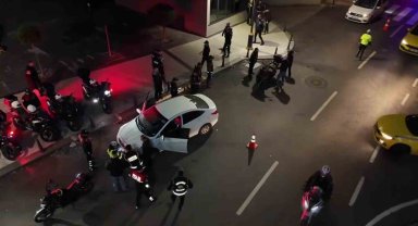 Polis ekipleri Kağıthane'de kuş uçurtmadı, denetime İstanbul İl Emniyet Müdürü Selami Yıldız da katıldı