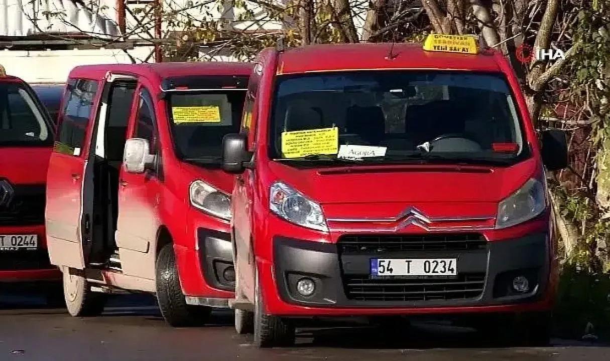 Sakarya’da kırmızı dolmuşlar için yeni dönem: 150’si taksiye dönüşecek